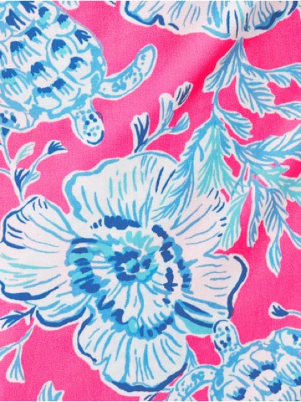 Lilly Pulitzer Ginge Shift Romper Pink Wave In Sea 6 - Picture 3 of 7